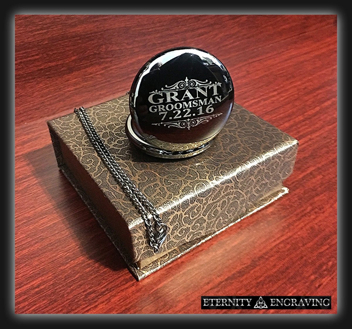 EternityEngrave's tweet photo. 10 Groomsman gifts- Silver custom engraved pocket watches - 10 Silver… https://t.co/vIGWigE8nz #MyNewTag #GoldPocket https://t.co/dV7UIW2zUh