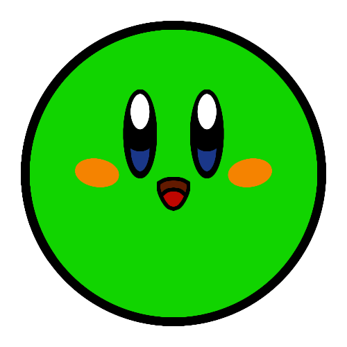 تويتر さいそ على تويتر カービィサークルアイコン グリーンカービィ やや濃い色のカービィ ミドビィとも呼ばれるが これといった公式名称はない 足の色は橙色である これがくさもちとの最大の違いで くさもちとは共演したことがない 夢デラが