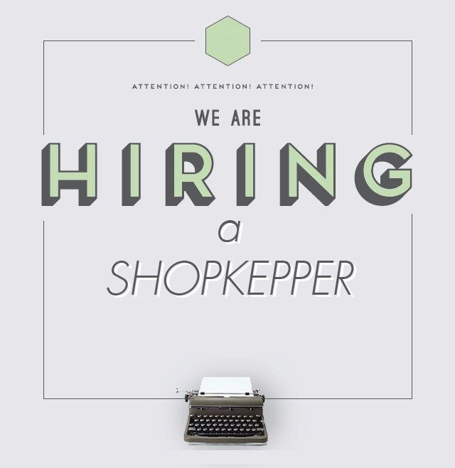 We are hiring!
Shopkeeper
Email CV
gildanjogja@gmail.com 
WA +62 815-7935-657