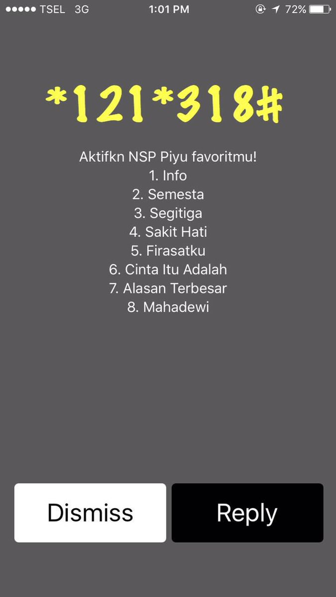 Aktifkan NSP SeMeSta dari <a href="/the_secret_band/">THE SECRET BAND</a> ketik *121*318#