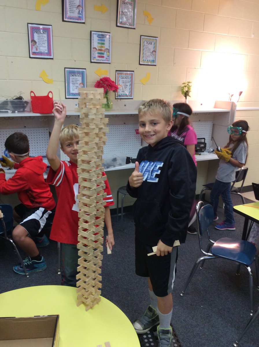 Mrs_Frim's tweet photo. Using the power of #creativity lately with @KEVAplanks @bigwalnutbwe. One student even had to use a stool to keep building. #bwls2020 https://t.co/fJufFMe8rZ