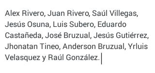 VidaNuevaCf's tweet photo. Convocados para enfrentar a Tutú Futsal #VNCF https://t.co/SfygLiGQym