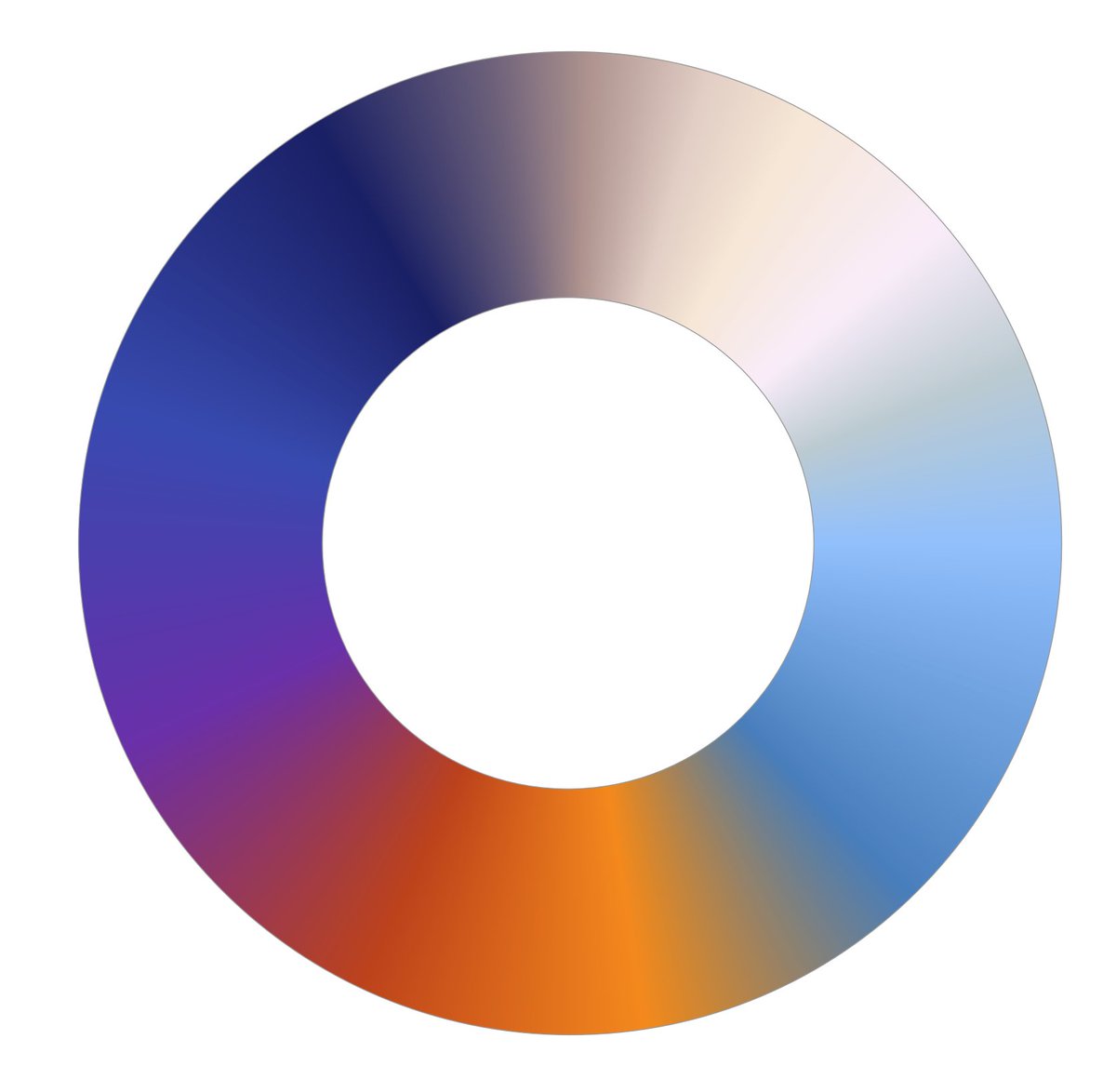 BenGraneyGreen's tweet photo. draft gradient of natural lighting for a LED master-lamp. The idea: f.lux for interior lighting #making #clocklamp https://t.co/R8KTWuLjid