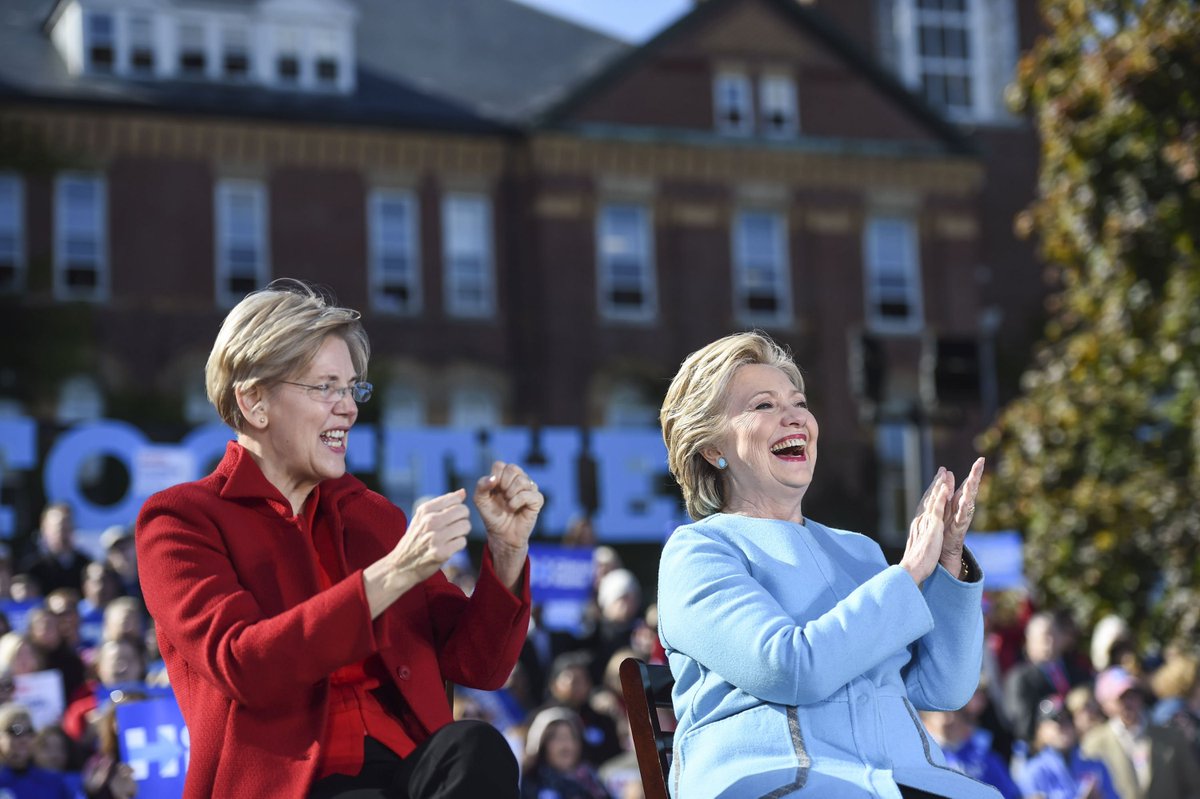 "Get this, Donald:
Nasty women are tough.
Nasty women are smart.
And nasty women vote."
—@ElizabethForMA IWillVote.com