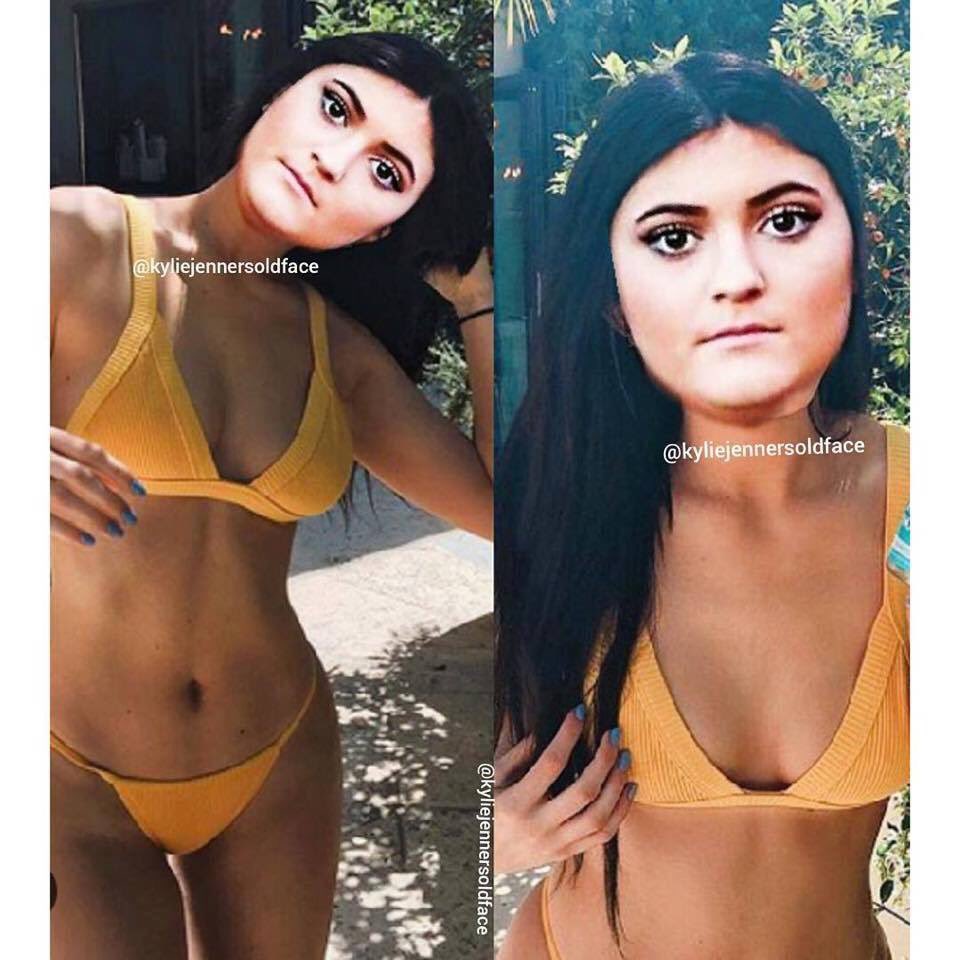 Kylie Jenner слив до пластики