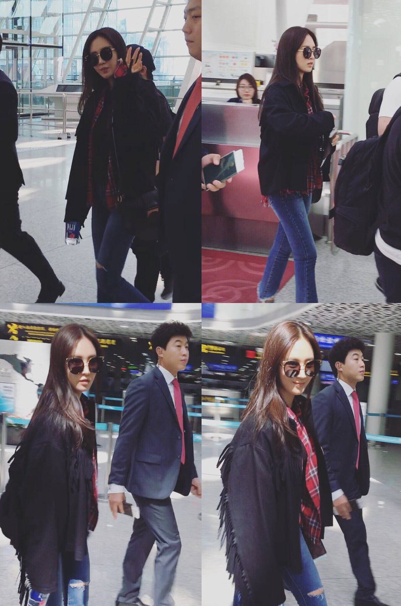 [PIC][25-10-2016]Yuri và SeoHyun trở về Hàn Quốc vào hôm nay CvlbUo1WYAExoSI
