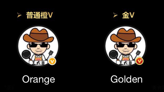 Just announced. Weibo will upgrade verification system. A new Golden V logo for top influencers. $WB