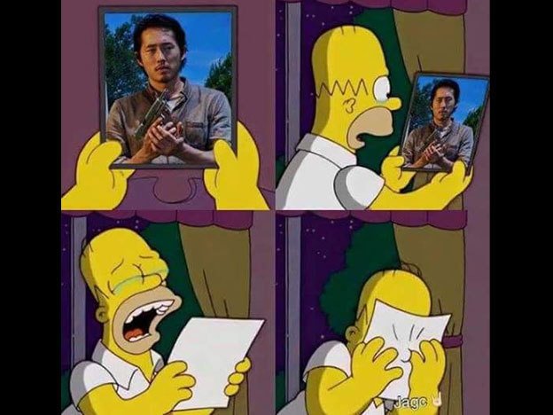 JcruzFrancia's tweet photo. Yo toda la noche 😭 #TheWakingDead https://t.co/s7cwhRCkBd