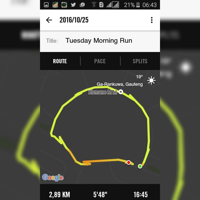 NomzamoMsiza's tweet image. I choose fitness #HealthLifestyle #WeAllStartSomewhere #ProgressLoading #KeepIt100