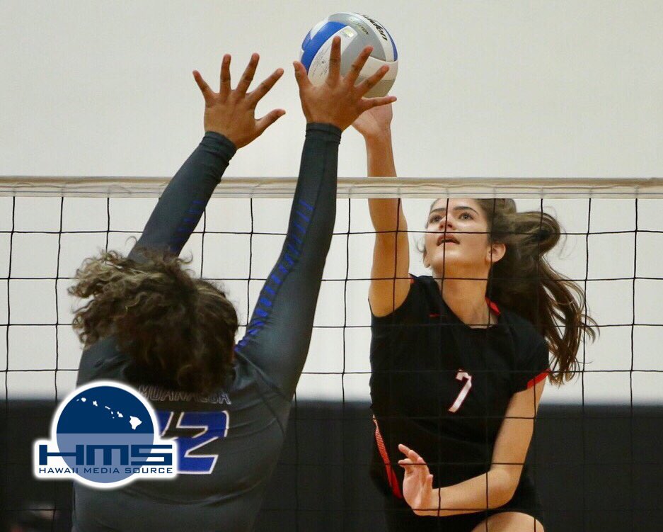 HImediasource's tweet photo. HHSAA Girls Volleyball: Iolani with the win in the second set over Moanalua.#ilhsports #hms #hawaiimediasource #iolani #moanalua #hmsphoto https://t.co/6k1eHr90g6