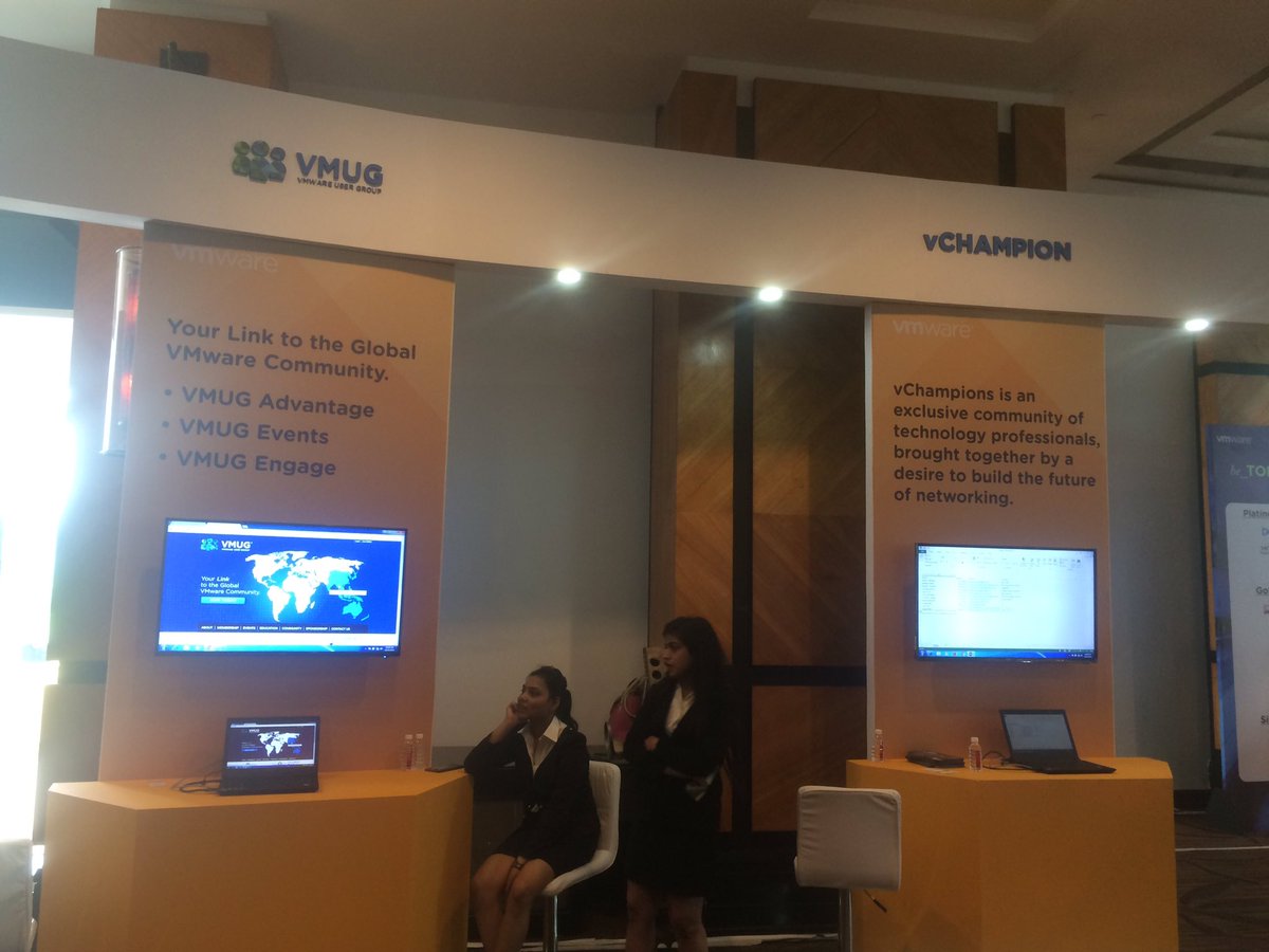 Register at VMUG booth available at #vforum2016 Mumbai to join the elite community. <a href="/IndiaVMUG/">India VMUG</a> <a href="/MyVMUG/">VMware User Group</a> <a href="/VMwareIN/">VMware India</a>