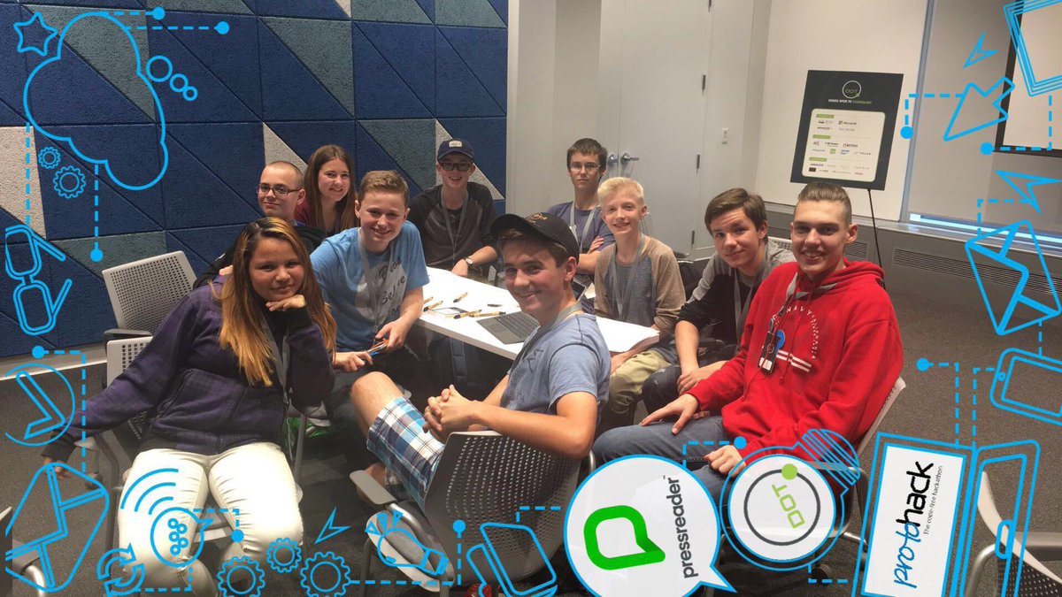 protohack's tweet photo. A few of our favourite shots from #DOT2016 for #YouthInnovation @microsoft @inventaworld @PressReader https://t.co/x3C2Ne9Ypl