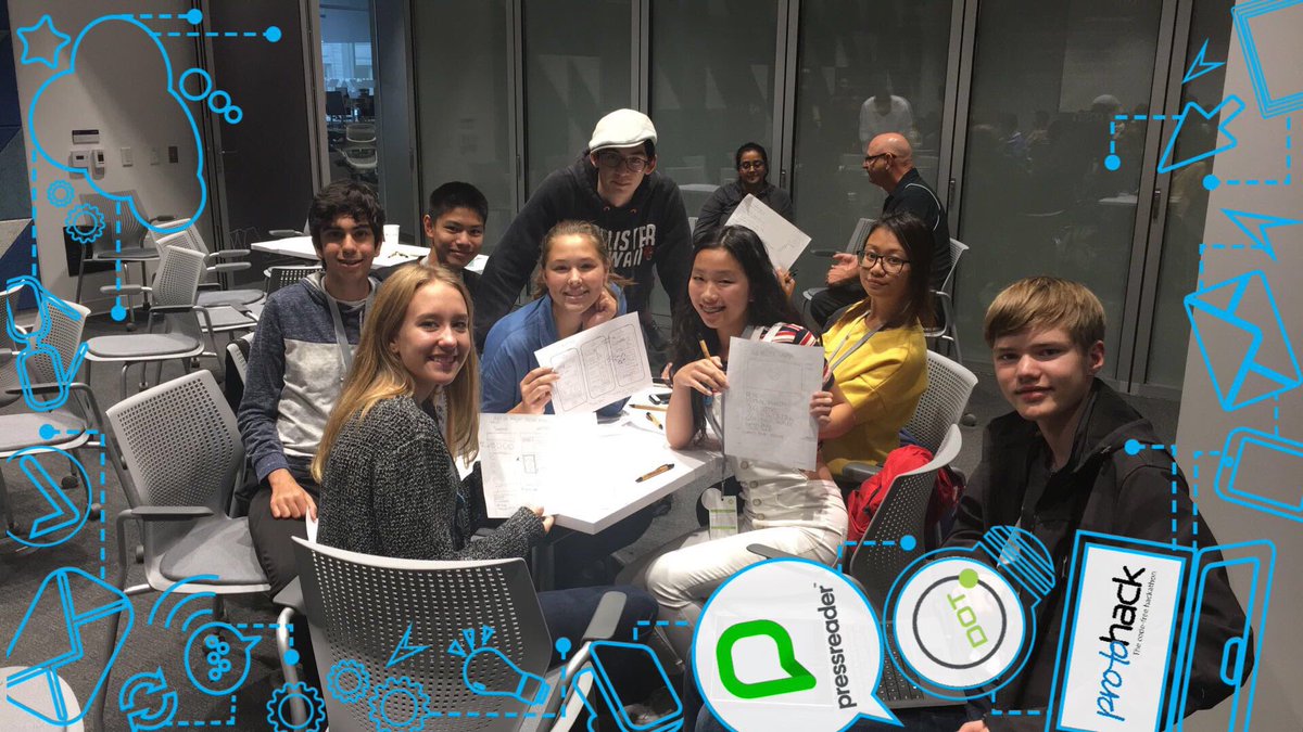 protohack's tweet photo. A few of our favourite shots from #DOT2016 for #YouthInnovation @microsoft @inventaworld @PressReader https://t.co/x3C2Ne9Ypl