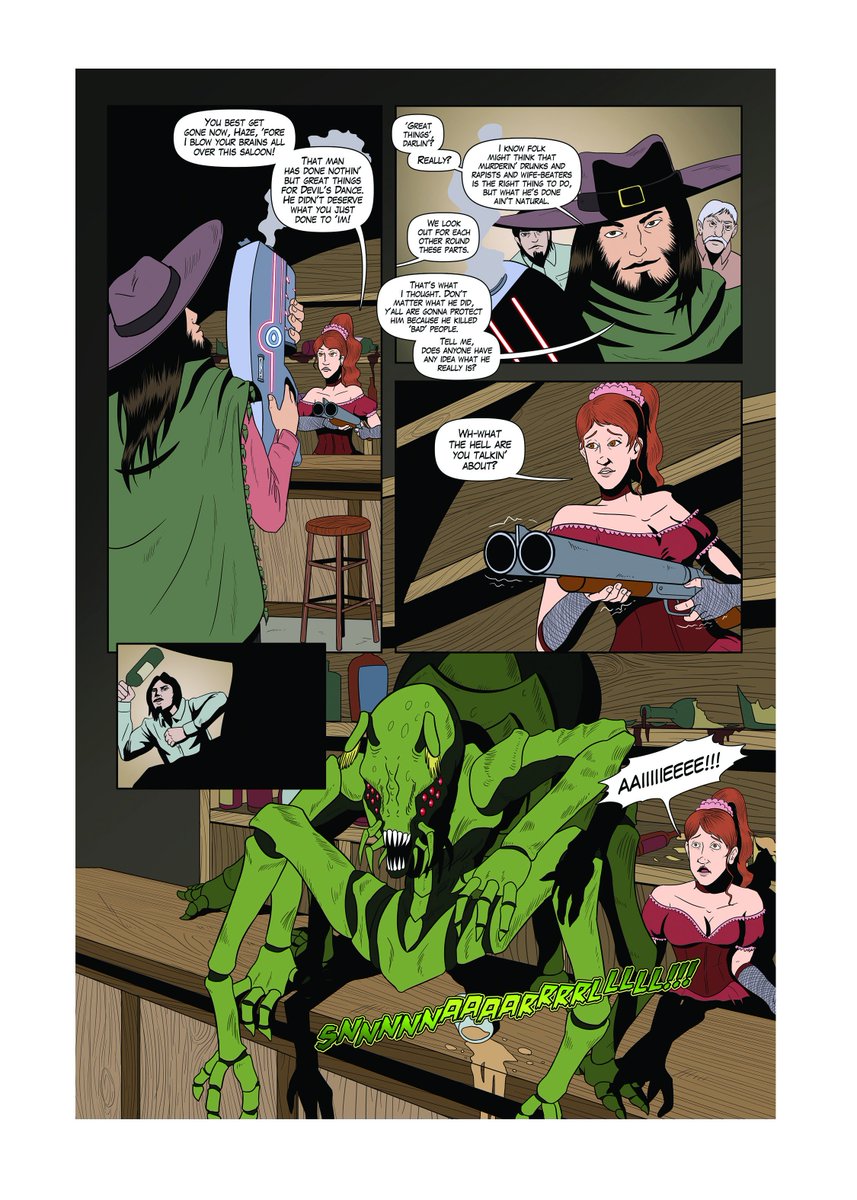 WPComics's tweet image. Tales From Orbit issue 2 Teaser pages. Coming in November #comics #newrelease #wpcomics #aliens #talesfromorbit