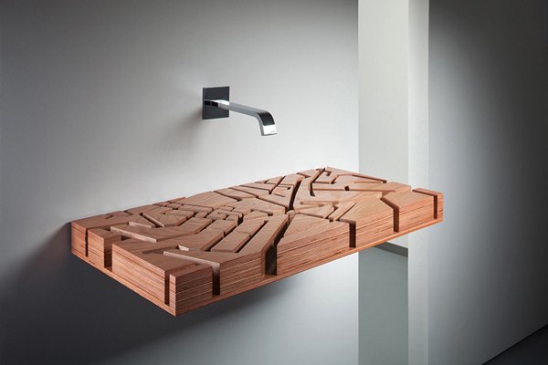 Trullidesign's tweet photo. #interiordesign Maze basin interesting futuristic concept! https://t.co/qGLx3IxNzA