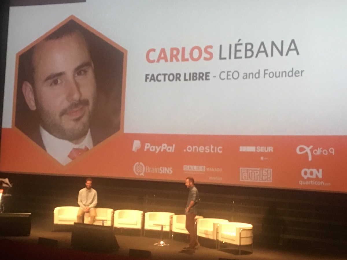 torresburriel's tweet photo. Algunas interesantes ideas me llevo de las charlas vistas hasta el momento. Turno ahora de @carlosliebana
#mm16es https://t.co/igAYKX9QCu