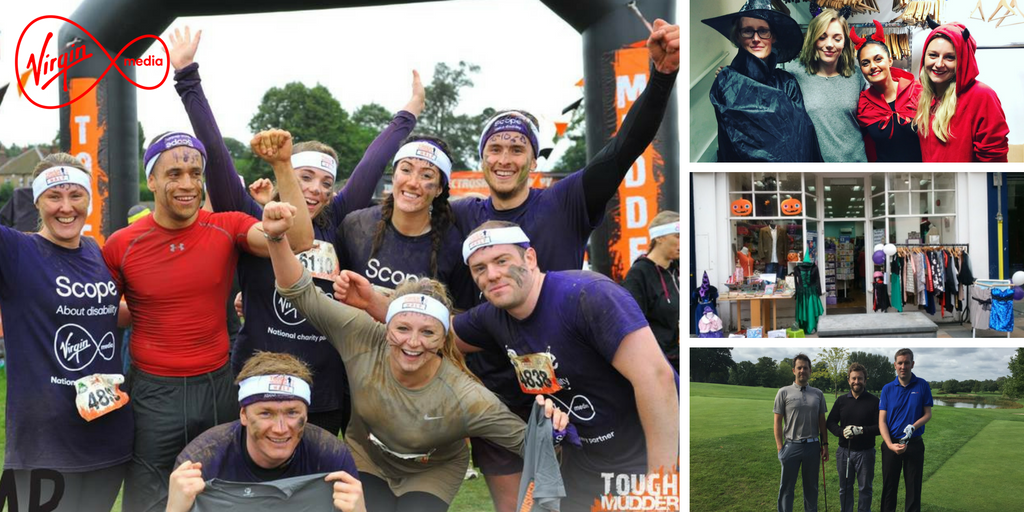 VMO2Life's tweet photo. Congrats to our resource team for raising £17,200 for @scope! Taking on @ToughMudder #ScopeShopChallenge & #CharityGolf!! Awesome work guys https://t.co/PouegL8CKj