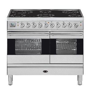 #Boretti VPSE 104 IX 100 cm keramisch fornuis #SALE normaal € 4995,- NU slechts € 3399,-  kookmarkt.nl/boretti-vpse-1…