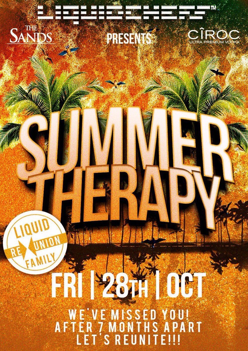 Liquidchefs_SA's tweet photo. We Are 2 Days Away #SummerTherapy Family Reunion 🍷 

Get Your Complimentary Ticket Today [https://t.co/87vipyPJkJ] &amp; Come #LiveLifeLiquid https://t.co/pvvri8ynWj