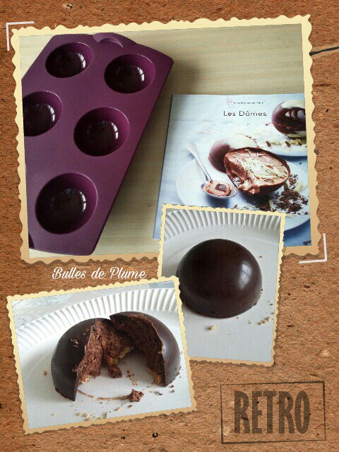 Plume_V's tweet photo. On a réalisé les dômes en chocolat avec mousse choco... juste une tuerie! @tupperware_fr
#tupperwarefrance #tupperware #mouleàdômes https://t.co/Y1FuAVXqRN