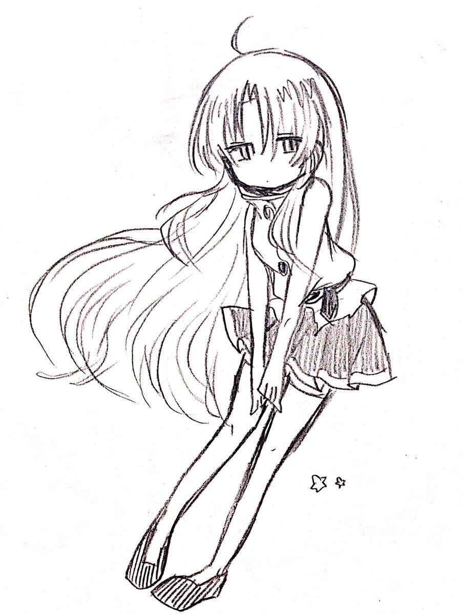 学校で描いた〜 
