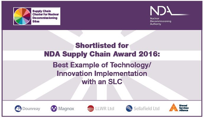 NDAgovuk's tweet photo. Congrats @ocrobotics: shortlisted for 2016 #DecommSupply technology/innovation award. Winner announced 3 Nov https://t.co/U15hy86z6D https://t.co/yrCUPNZCEe