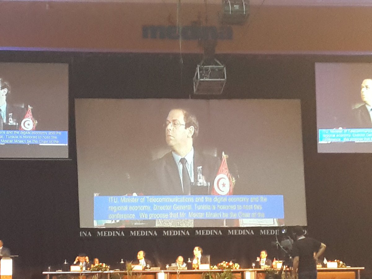SamiGhazali's tweet photo. The Opening Ceremony of the #WTSA2016 #Hamamet #Tunisia - Tuesday October, 25 2016 #ITUWTSA https://t.co/TekmemInwG https://t.co/rIRgMvUime