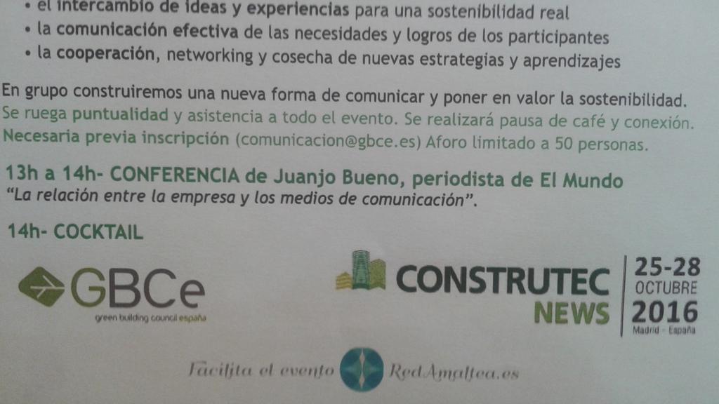 GBCEs's tweet photo. Atentos al Facebook @Gbcespaña, retransmitimos en directo la charla de @jjbamo @elmundoes https://t.co/fXEACXL3p2