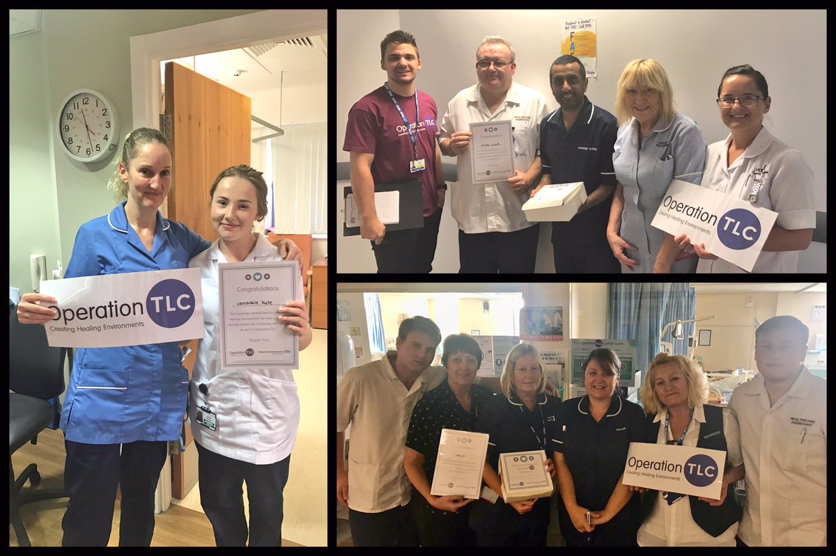 OperationTLC's tweet photo. Thank you to the Stroke Unit, Lancashire Suite, Wards 34, 35, 37 and 39 for all of your work on #OperationTLC at @BlackpoolHosp ๐ก https://t.co/YzDJYU8KYG