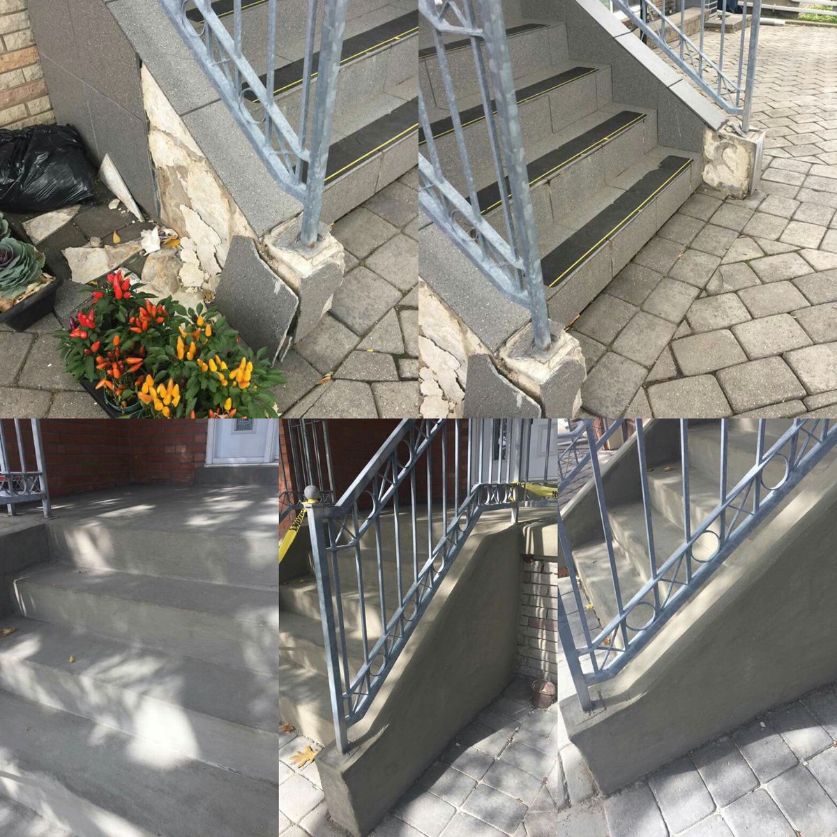 jasedesign4u's tweet photo. #Beforeandafter... Stay tuned for the #finalresult after we #paint the new #concrete. https://t.co/fLDvWnaJpf