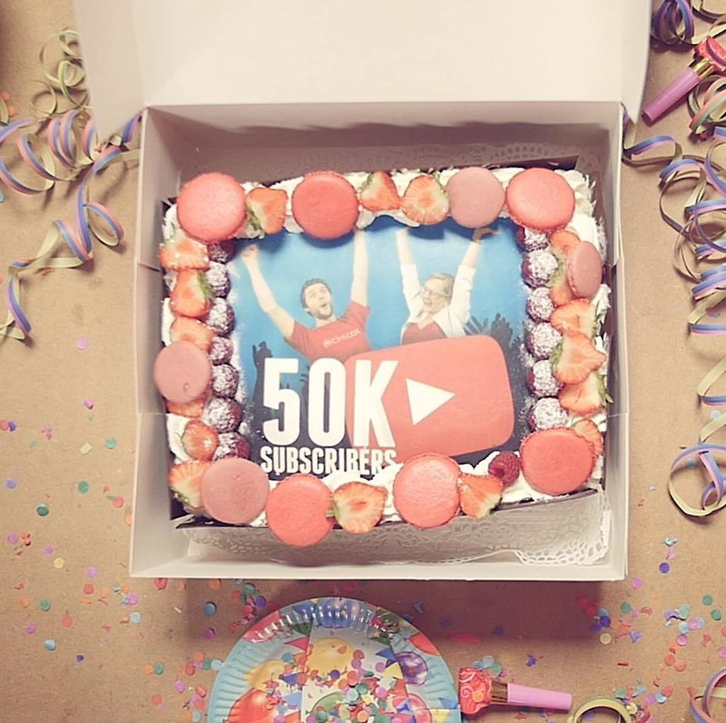 JordyVandeput's tweet photo. YES WE DID IT! #50k #Youtube #Subscribers #youtuber #youtubelife #cinecomnet #subscribe #like #pie #celebration #ca… https://t.co/dDdKNmvrFC