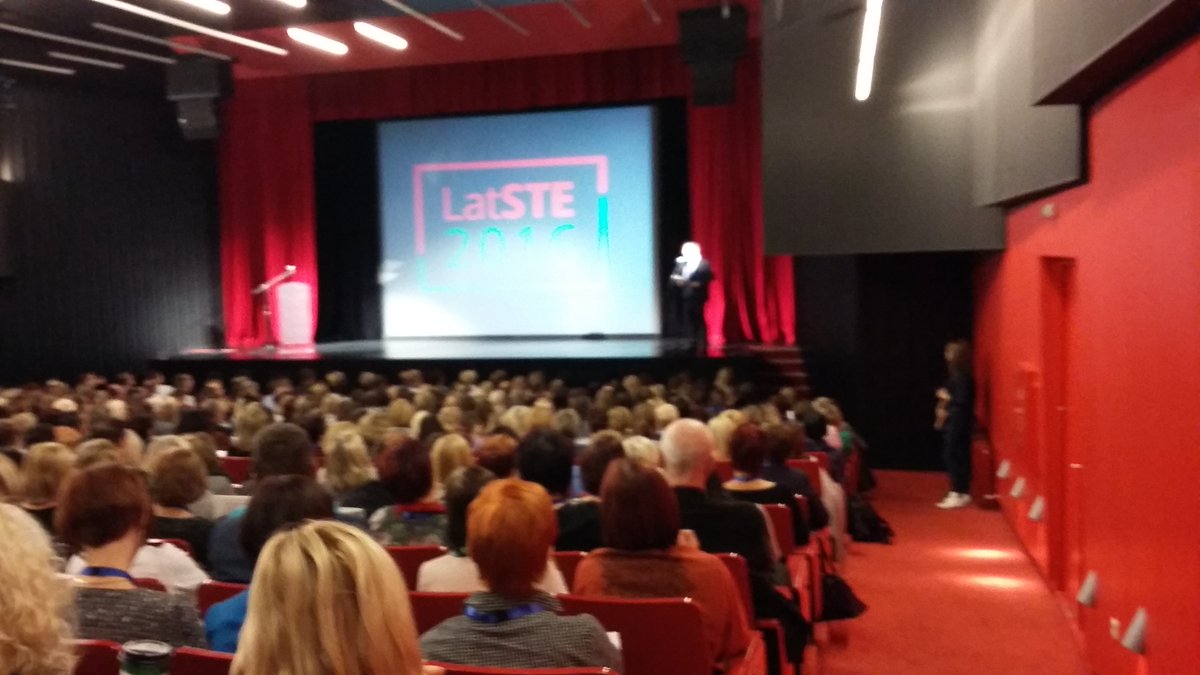 BPjalkovska's tweet photo. October 25, Latvian Educational Technology and Innovation Conference #Latste has started. #AllSTEMScientix
@stemalliance_eu
@scientix_eu https://t.co/ex5nOXqqPw
