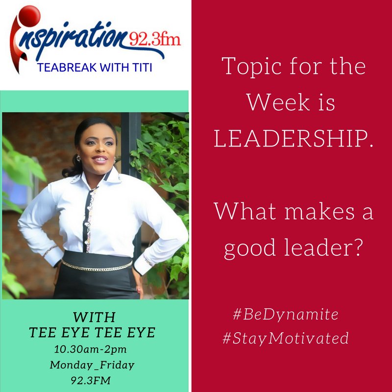 naijawomeninbiz's tweet photo. #TEABREAKWITHTITI #TOPICFORTHEWEEK..#TUNEIN https://t.co/sBLOfEwCWr