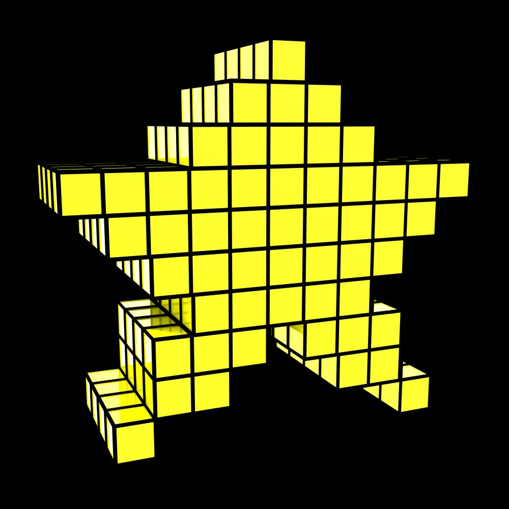PiramideTeam's tweet photo. Los invaders son como las estrellas, nunca hay demasiados.
#fi2 #BricoGameLab #invaders #PixelToVoxel https://t.co/0AWQq8NK3G