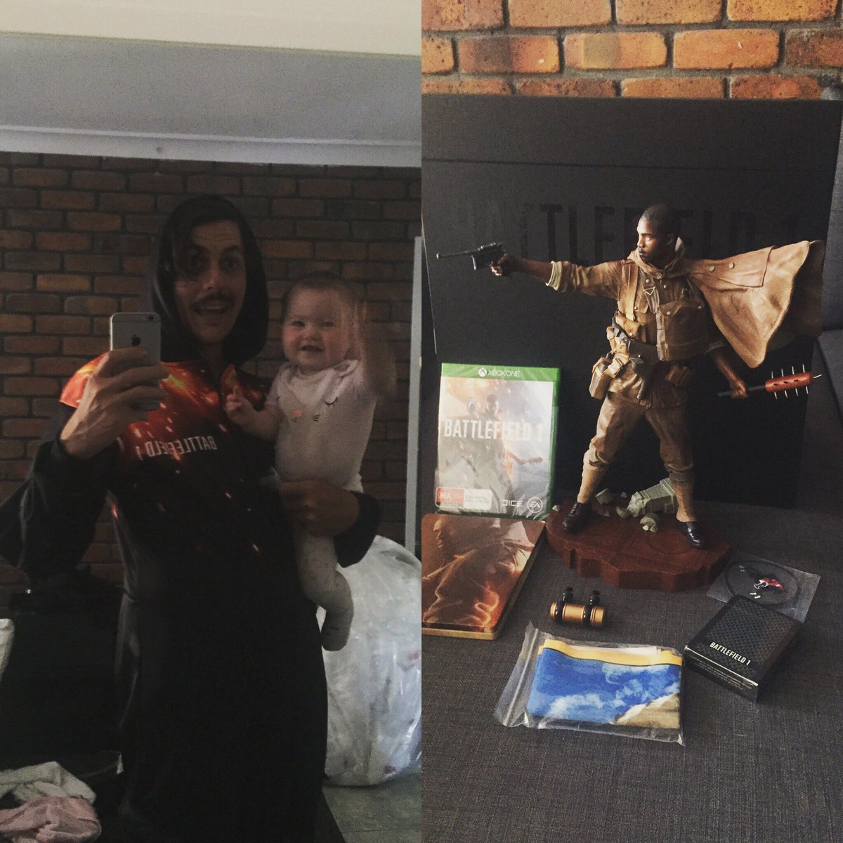 poppunkproposal's tweet photo. Thankyou @EA_Australia!!!! Can't wait to hit the Battlefield in my #Battlefield1nsie https://t.co/xHr8Fe6fdI