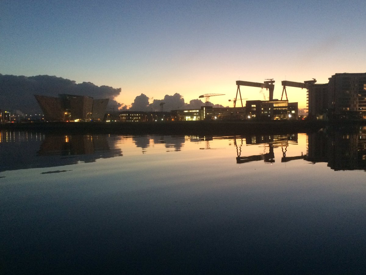 DanInBaldock's tweet photo. Looking well this morning, Belfast @VisitBelfast @love_belfast https://t.co/VWd6e06fFq