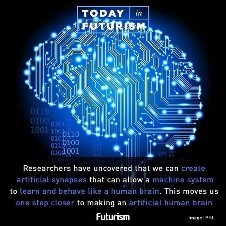 TheonPhthonos's tweet image. @Regrann_App from @futurism - #ArtificialSynapse - #regrann ift.tt/2eiTMJc