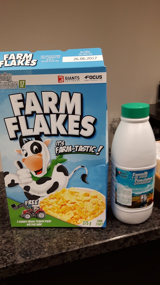 arman_gelo's tweet photo. We have our own milk and cereal. #money #farmsimulator2017 https://t.co/p5EyhfaulZ