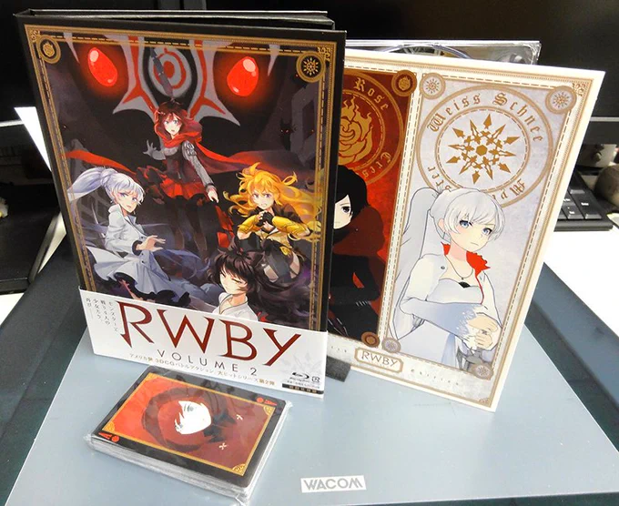 そして、RWBY Vol.2 < Limited Edition Blu-ray>!豪華すぎる。 