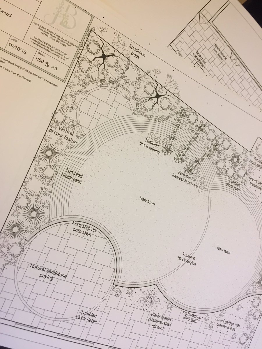 JoyceBullock's tweet photo. Busy week of new garden design presentations - Barton new build to Cheshire 400yr old cottage with stream thru garden. It's a varied life 😊 https://t.co/cl2HHaNVpU