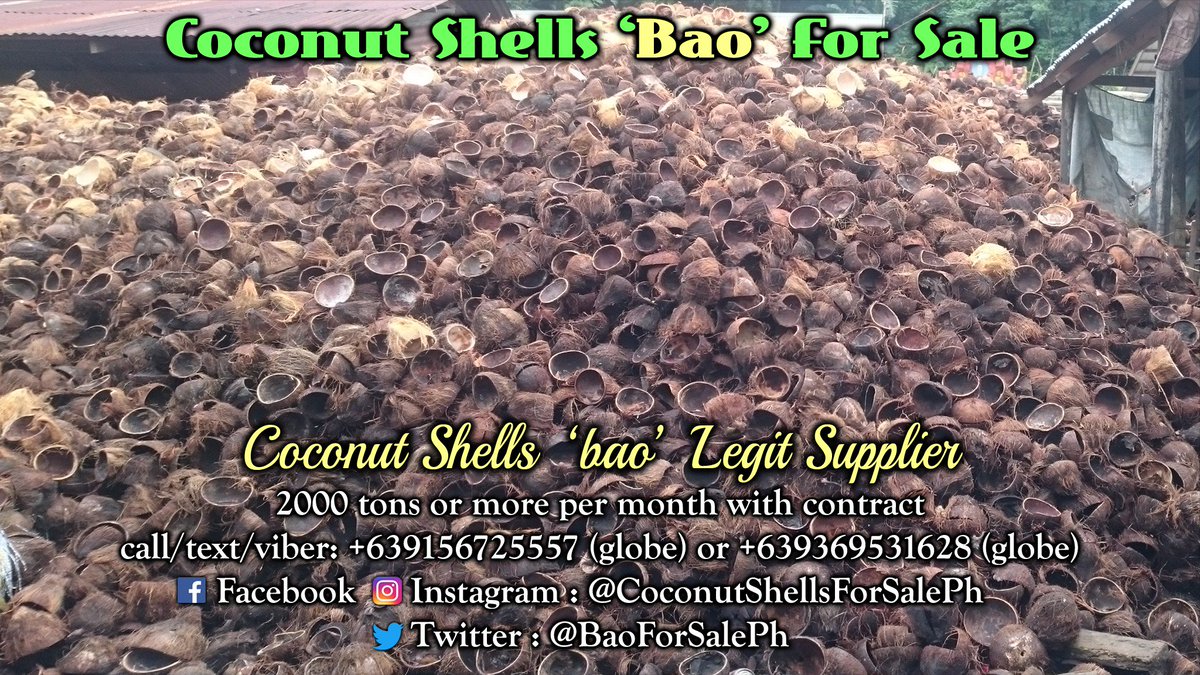 BaoForSalePh's tweet image. Coconut Shells &apos;BAO&apos; Supplier 👇😁👌 #bao #coconutshells #learntoearn #savenature #ecobiz #lovelocal #PinaSagana #itsmorefuninthephilippines