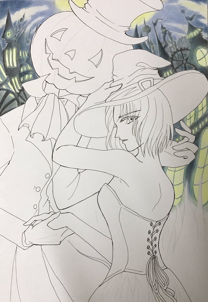 時間がかかってるな…ハロウィンに間に合えー 