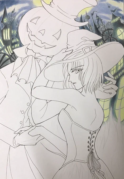 時間がかかってるな…ハロウィンに間に合えー 