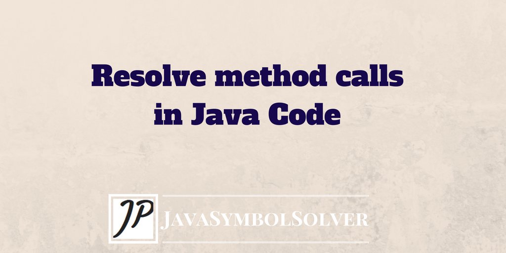 ftomasse's tweet image. Resolve method calls in Java code using the JavaSymbolSolver #JavaParser
tomassetti.me/resolve-method…