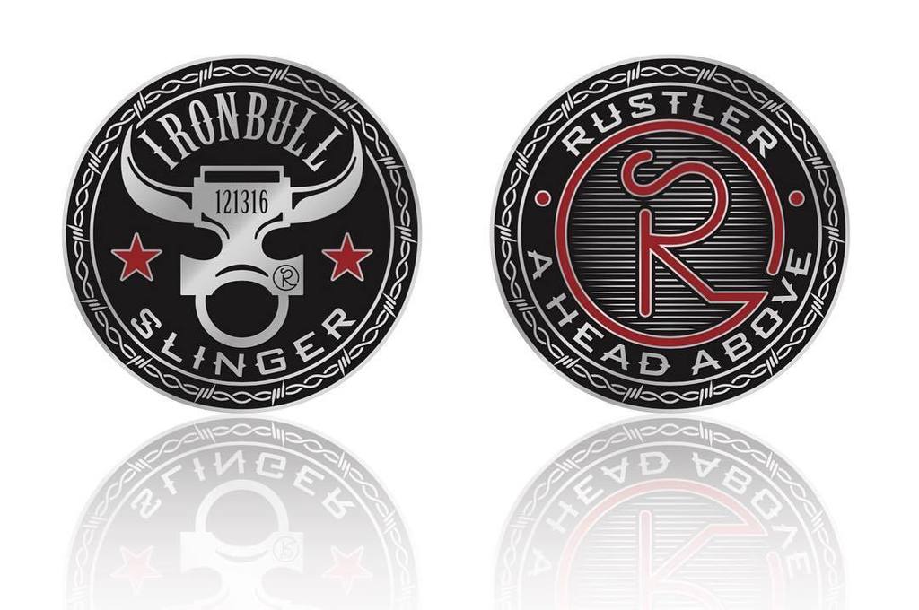 New coin design by HDG★ for my homie Thomas over at @ironbullslinger. This dude and his #r… ift.tt/2e6cTEI