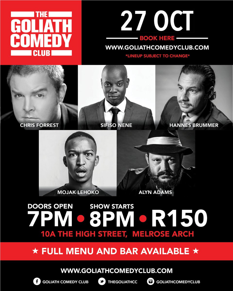 TheMelvilleCC's tweet photo. Some of the best on stage this coming Thursday, makes for a great night out! Book your tickets here: https://t.co/yTxlogEhDG https://t.co/O2UpWSBOoF