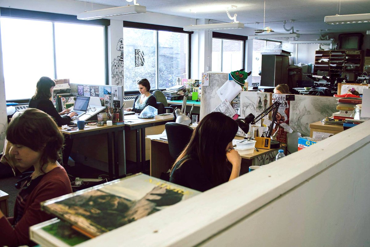 Join our studio? We have desk spaces coming up in our centrally located, affordable, #artist studios... DM for more details #Bristol