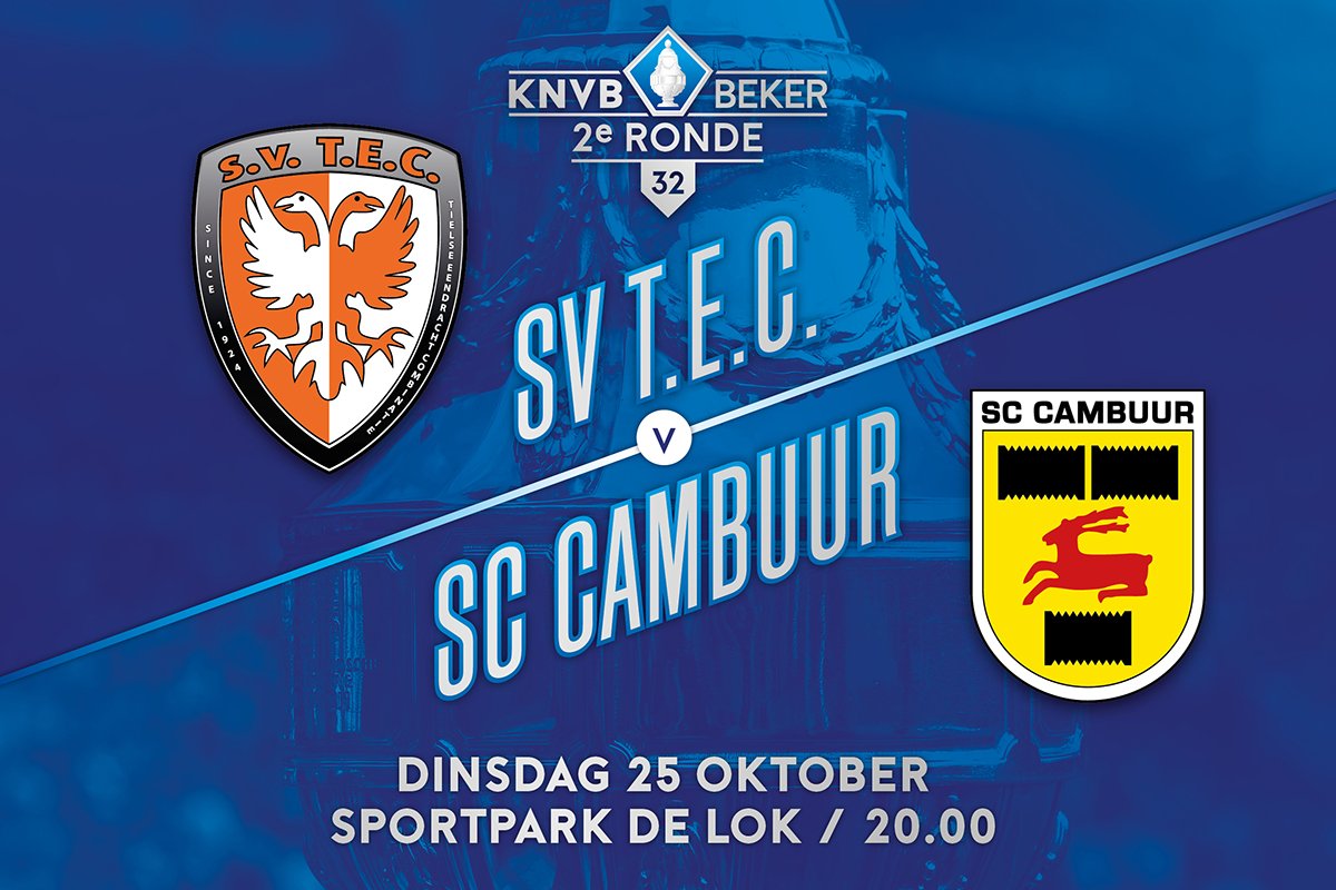 SCCambuurLwd's tweet photo. #BEKERDAY! Vanavond strijden we tegen @sv_TEC voor een plek in de achtste finales van de KNVB-Beker. Come on #Cambuur! #TECCAM https://t.co/VRjg72R9E9