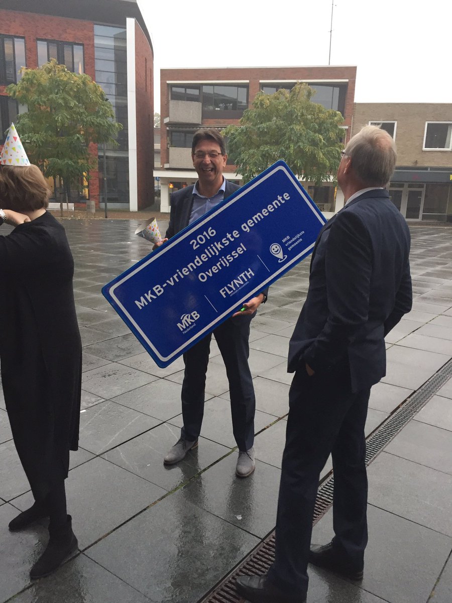 Gemeente Rijssen-Holten weer MKB-vriendelijkste gemeente van Overijssel. Gefeliciteerd namens de ondernemers!