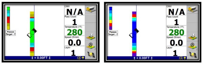 SitechWA's tweet photo. GCS900 Version 13.1 enables users to customize the pass count and a variety of other options’ color scheme for all mapping machine types. https://t.co/q9Ru2n1DbJ